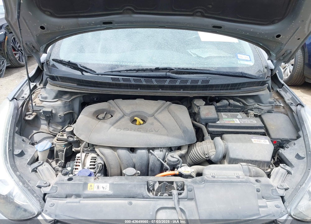 2015 HYUNDAI ELANTRA VIN: KMHDH4AE3FU456101