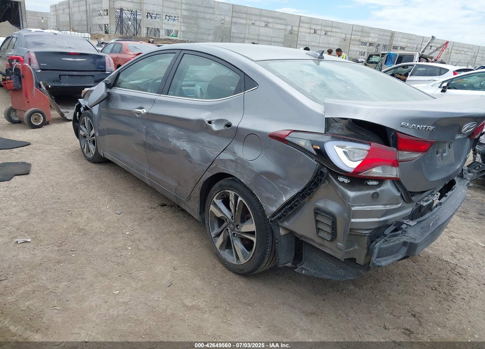 2015 HYUNDAI ELANTRA VIN: KMHDH4AE3FU456101