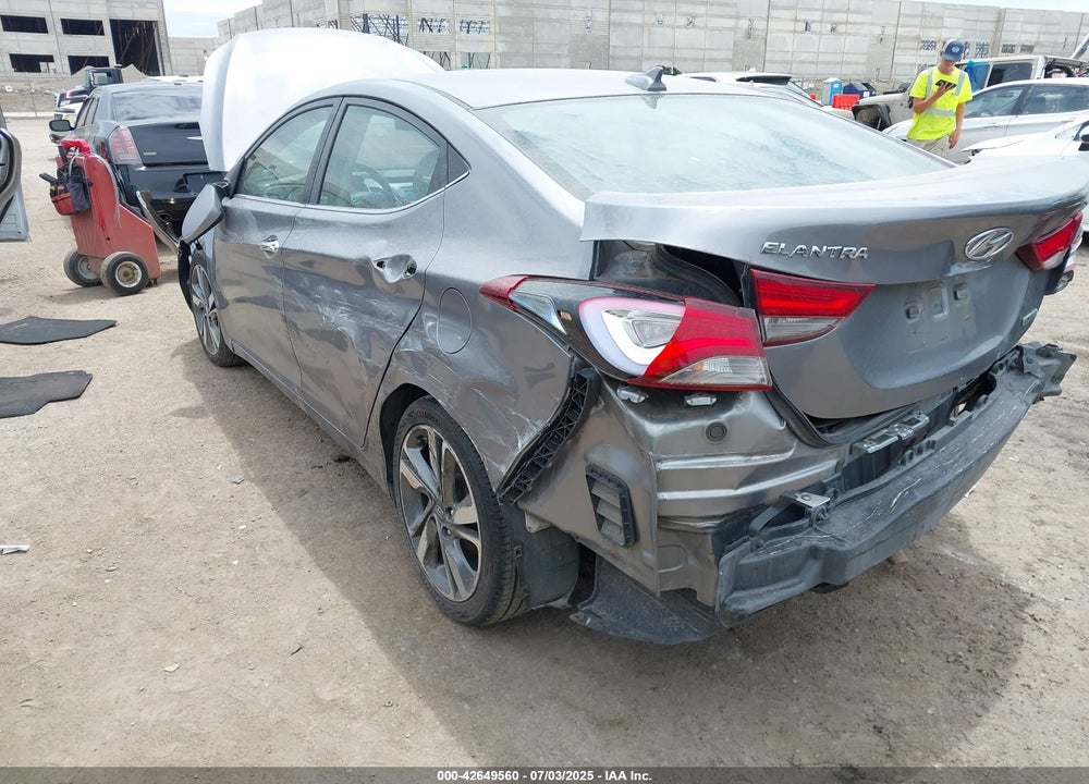 2015 HYUNDAI ELANTRA VIN: KMHDH4AE3FU456101