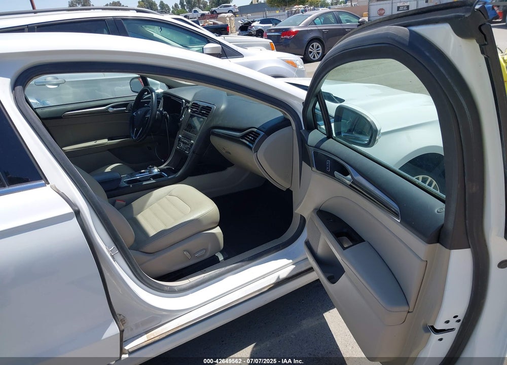 2018 FORD FUSION ENERGI VIN: 3FA6P0PUXJR143267