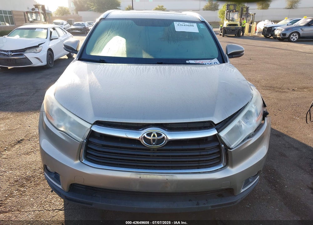 2014 TOYOTA HIGHLANDER VIN: 5TDKKRFH1ES038216