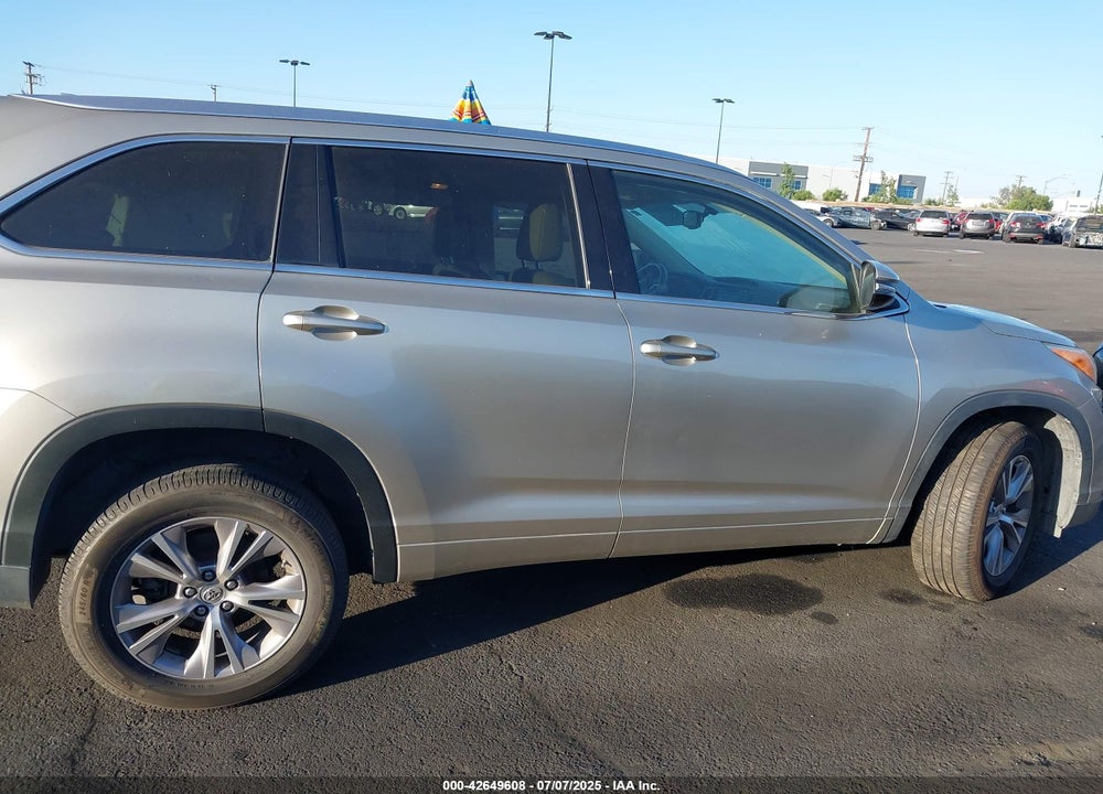 2014 TOYOTA HIGHLANDER VIN: 5TDKKRFH1ES038216