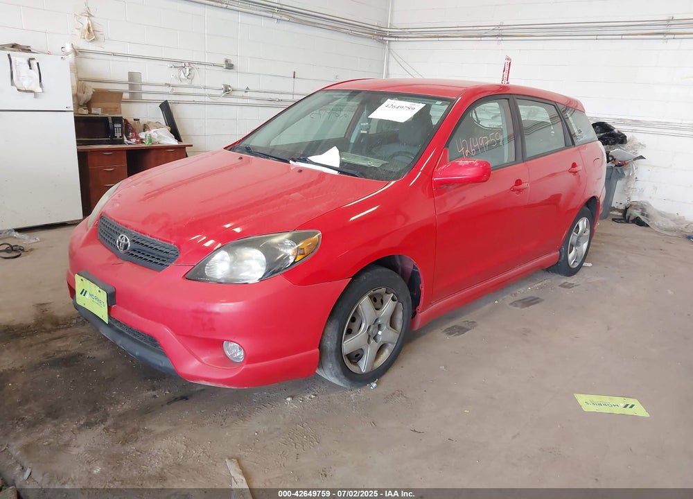 2005 TOYOTA MATRIX/XR VIN: 2T1KR32E25C461447