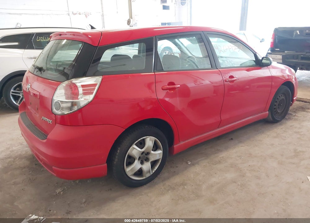 2005 TOYOTA MATRIX/XR VIN: 2T1KR32E25C461447