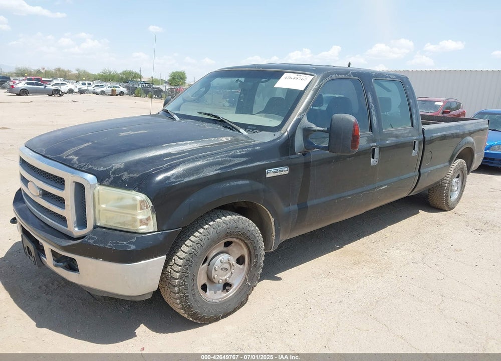 2006 FORD F-250 VIN: 1FTSW20536EA74961