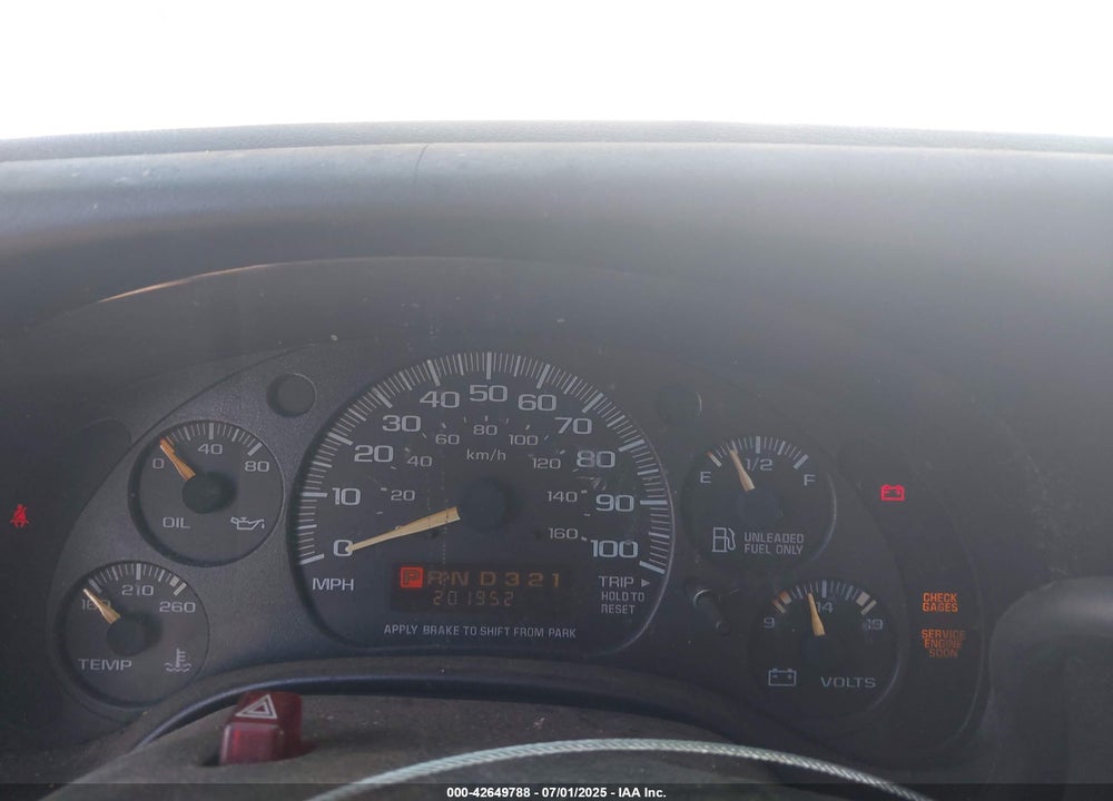 2002 CHEVROLET EXPRESS VIN: 1GCHG39R321159867