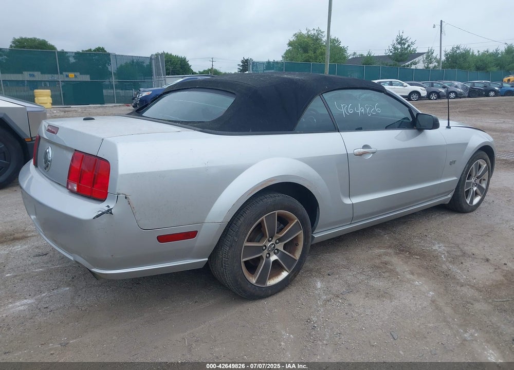 2008 FORD MUSTANG GT DELUXE/GT PREMIUM VIN: 1ZVHT85H185173853