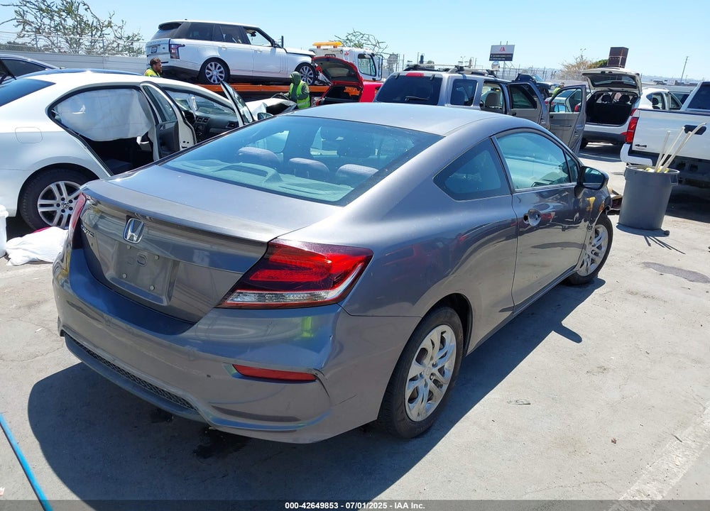 2014 HONDA CIVIC VIN: 2HGFG3B50EH508165