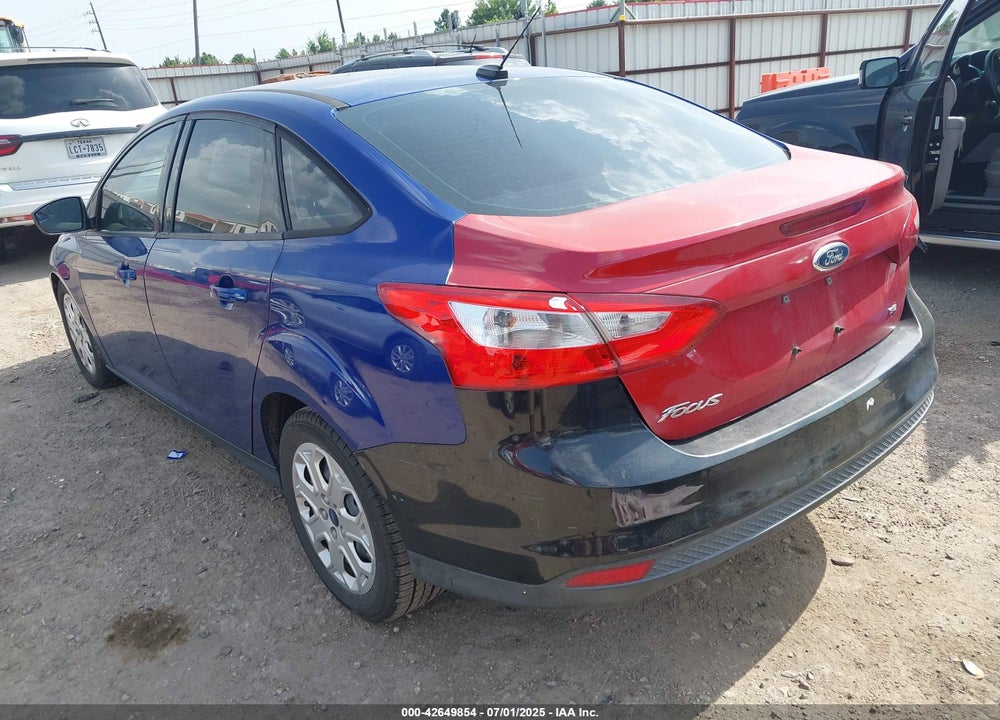 2012 FORD FOCUS SE VIN: 1FAHP3F26CL409816