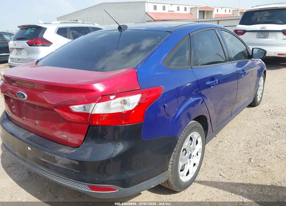 2012 FORD FOCUS SE VIN: 1FAHP3F26CL409816