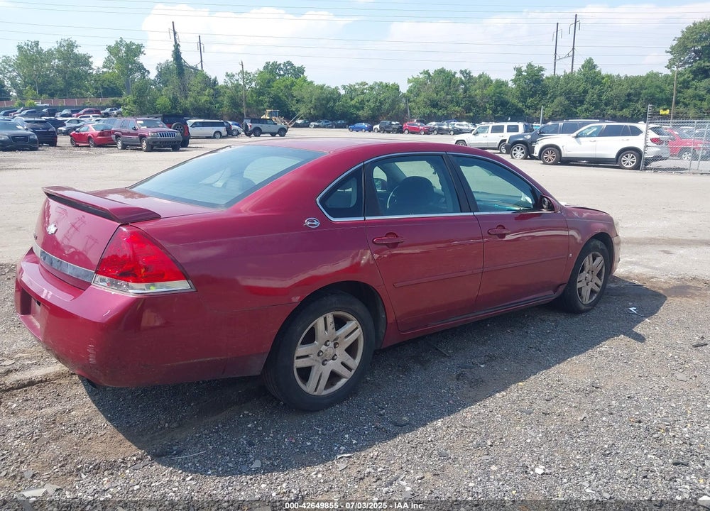 2006 CHEVROLET IMPALA VIN: 2G1WC581X69275622
