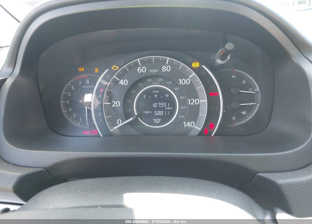 2016 HONDA CR-V VIN: 2HKRM3H34GH507198