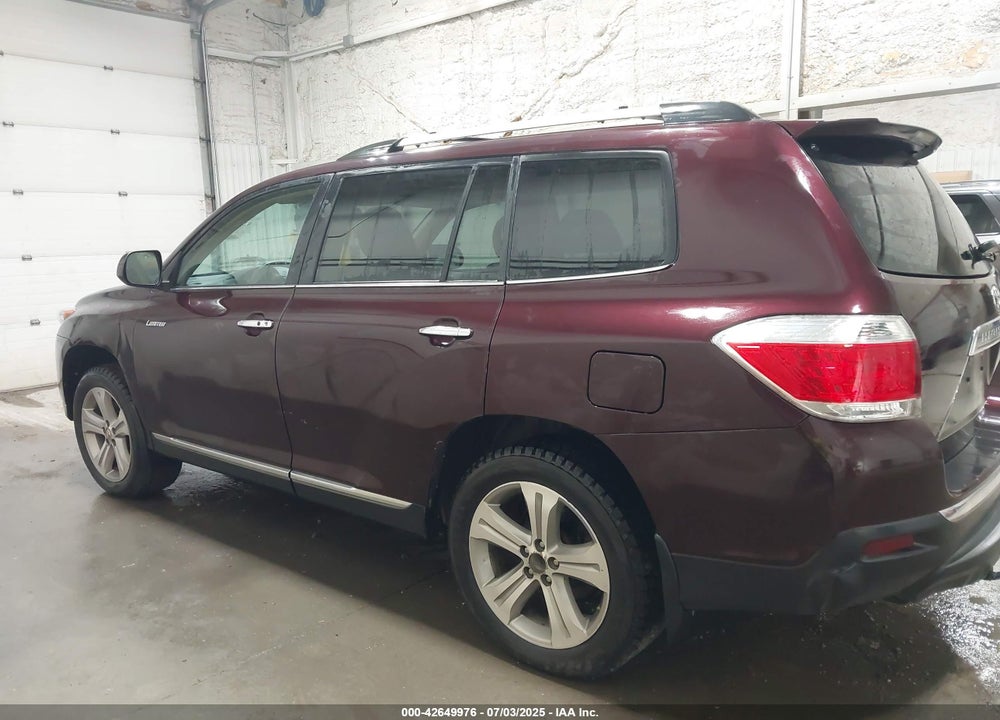 2013 TOYOTA HIGHLANDER VIN: 5TDDK3EH3DS249665