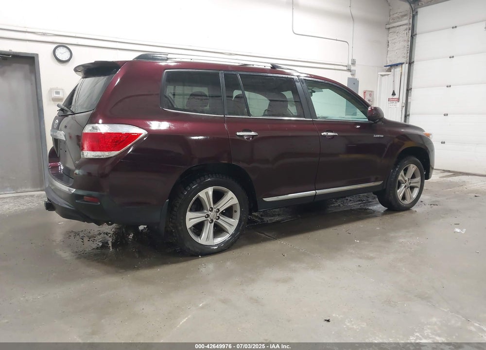 2013 TOYOTA HIGHLANDER VIN: 5TDDK3EH3DS249665