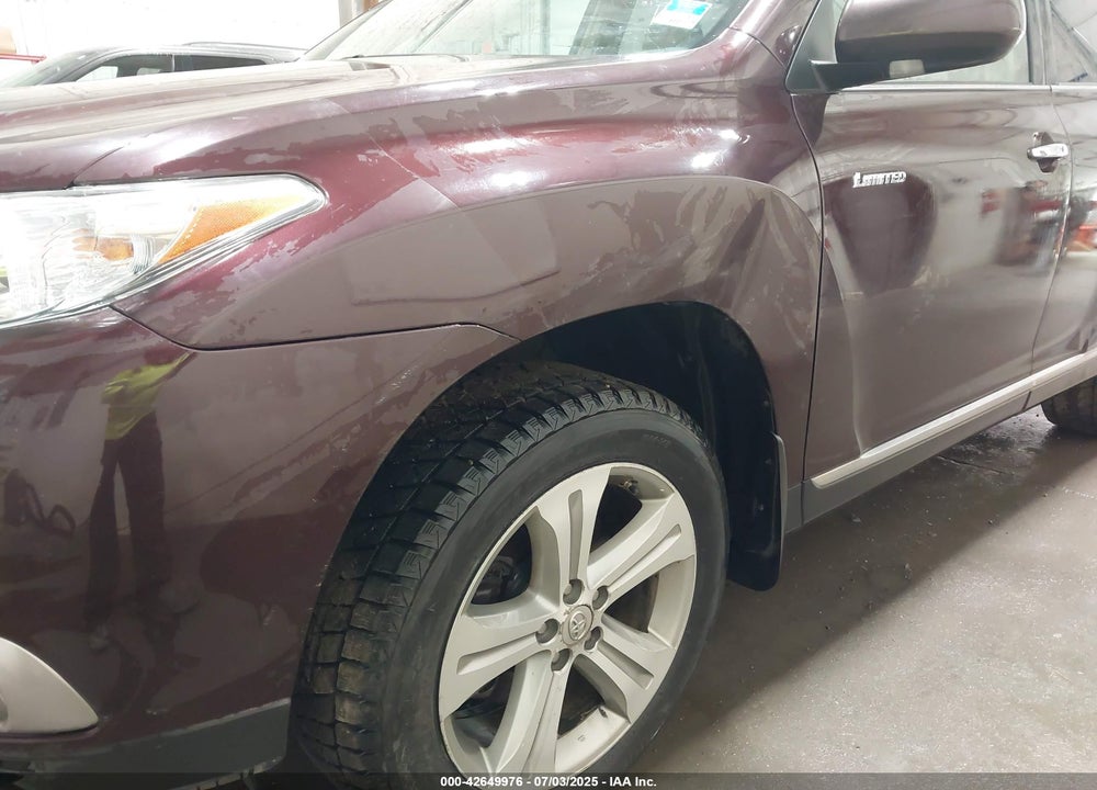 2013 TOYOTA HIGHLANDER VIN: 5TDDK3EH3DS249665