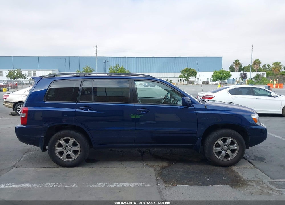 2007 TOYOTA HIGHLANDER VIN: JTEEP21A370214555