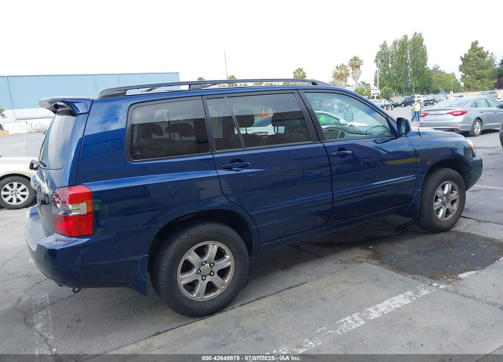 2007 TOYOTA HIGHLANDER VIN: JTEEP21A370214555