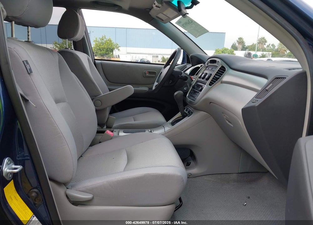 2007 TOYOTA HIGHLANDER VIN: JTEEP21A370214555