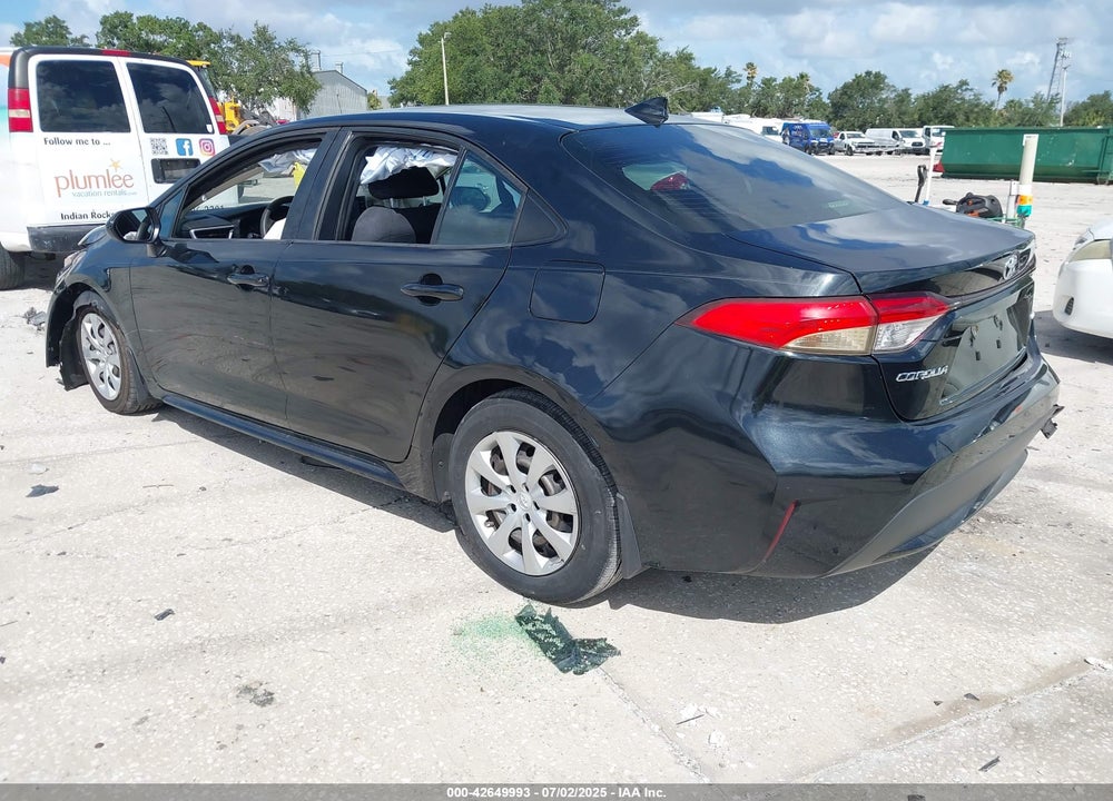 2020 TOYOTA COROLLA LE VIN: JTDEPRAE4LJ112203