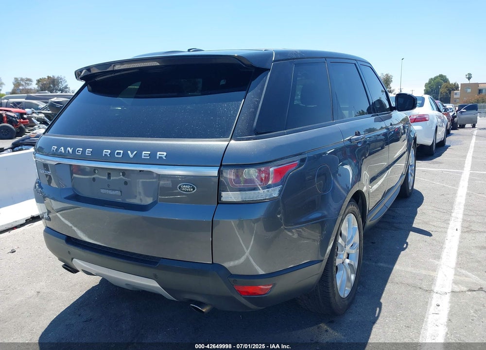2014 LAND ROVER RANGE ROVER SPORT VIN: SALWR2WF6EA328105