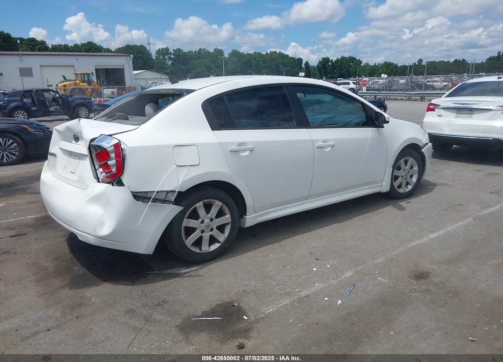 2011 NISSAN SENTRA VIN: 3N1AB6AP8BL631164