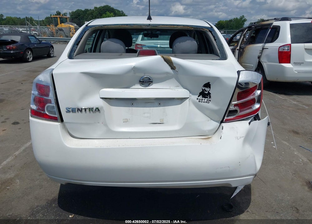 2011 NISSAN SENTRA VIN: 3N1AB6AP8BL631164