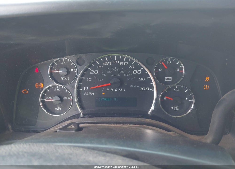 2015 CHEVROLET EXPRESS 2500 WORK VAN VIN: 1GCWGFCFXF1272180