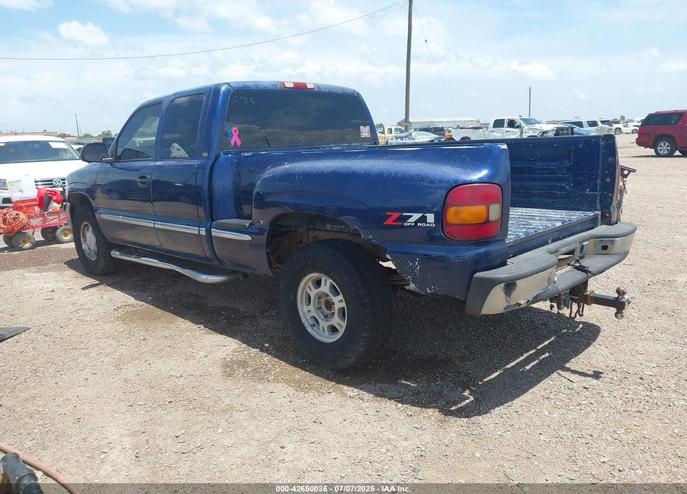 2001 GMC SIERRA 1500 SLE VIN: 2GTEK19T411339840