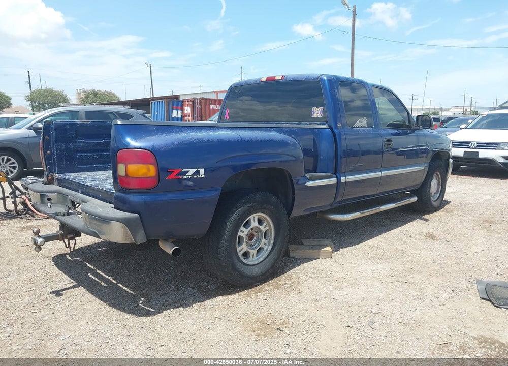 2001 GMC SIERRA 1500 SLE VIN: 2GTEK19T411339840