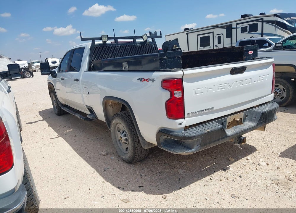 2021 CHEVROLET SILVERADO 2500HD 4WD LONG BED WT VIN: 1GC1YLEY9MF163603