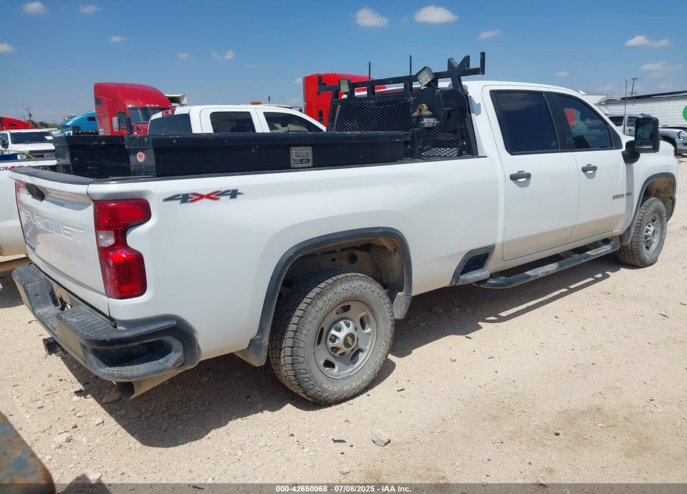 2021 CHEVROLET SILVERADO 2500HD 4WD LONG BED WT VIN: 1GC1YLEY9MF163603