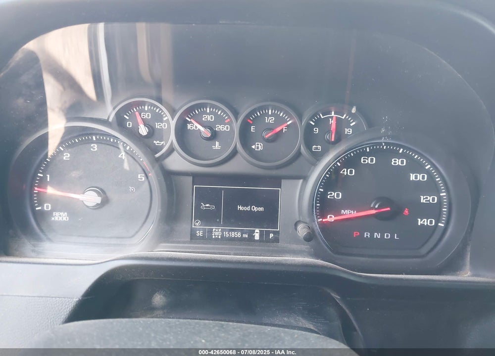 2021 CHEVROLET SILVERADO 2500HD 4WD LONG BED WT VIN: 1GC1YLEY9MF163603