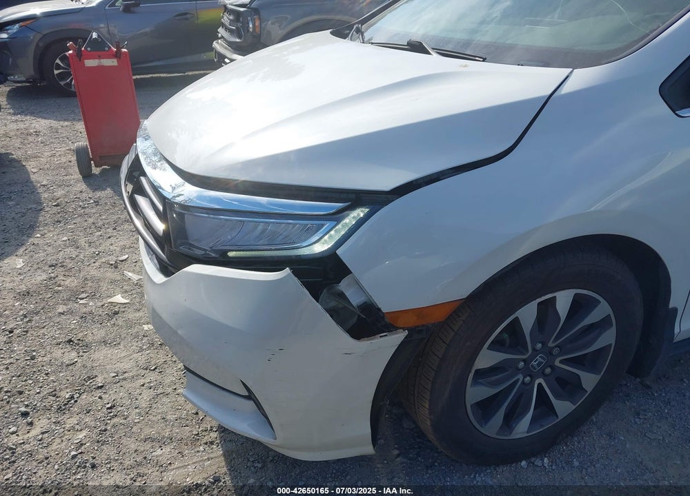 2022 HONDA ODYSSEY EX-L VIN: 5FNRL6H77NB020970