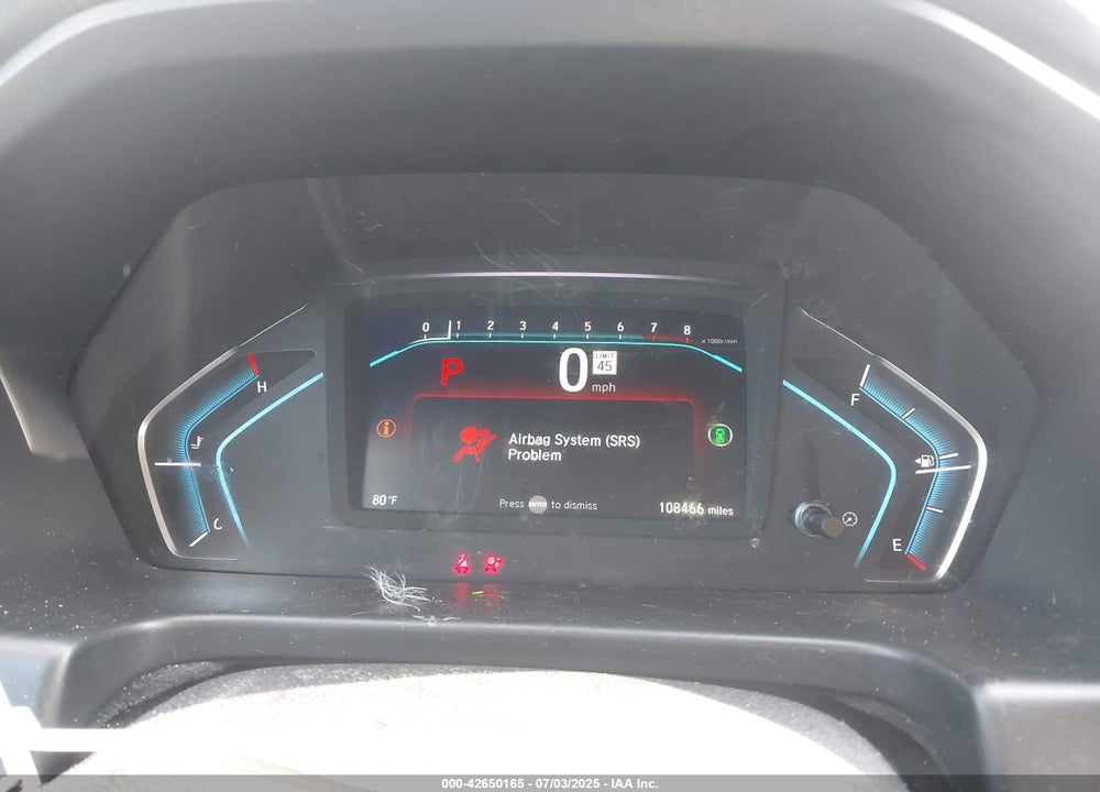 2022 HONDA ODYSSEY EX-L VIN: 5FNRL6H77NB020970