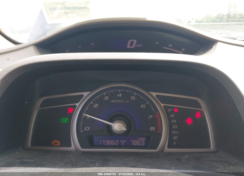 2006 HONDA CIVIC LX VIN: 2HGFA16536H512938