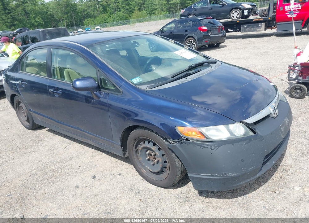 2006 HONDA CIVIC LX VIN: 2HGFA16536H512938