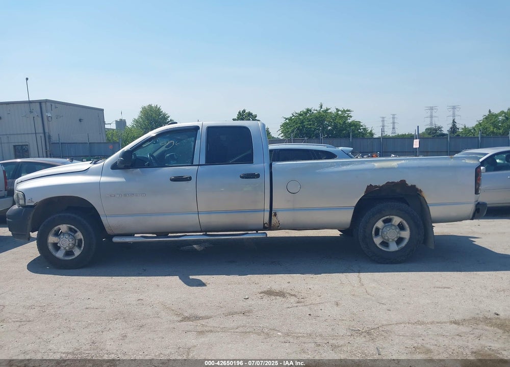 2003 DODGE RAM 3500 SLT/LARAMIE/ST VIN: 3D7LA38683G770022