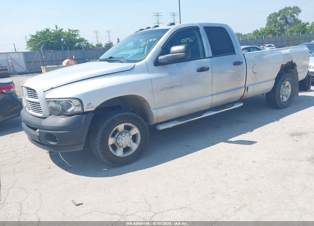 2003 DODGE RAM 3500 SLT/LARAMIE/ST VIN: 3D7LA38683G770022