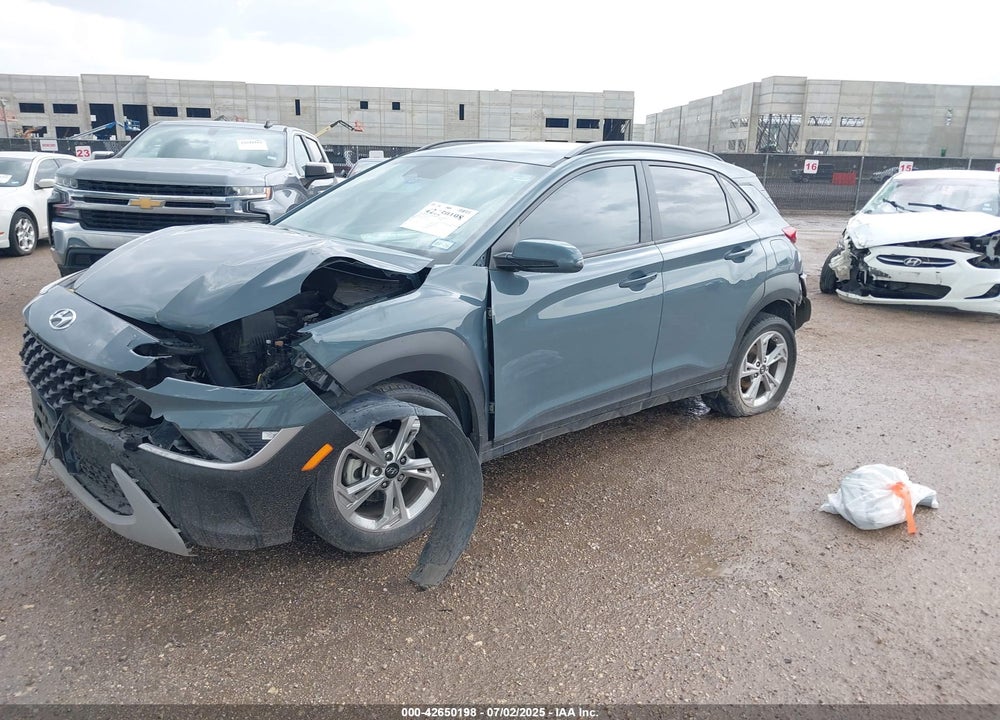 2022 HYUNDAI KONA VIN: KM8K62AB9NU887841