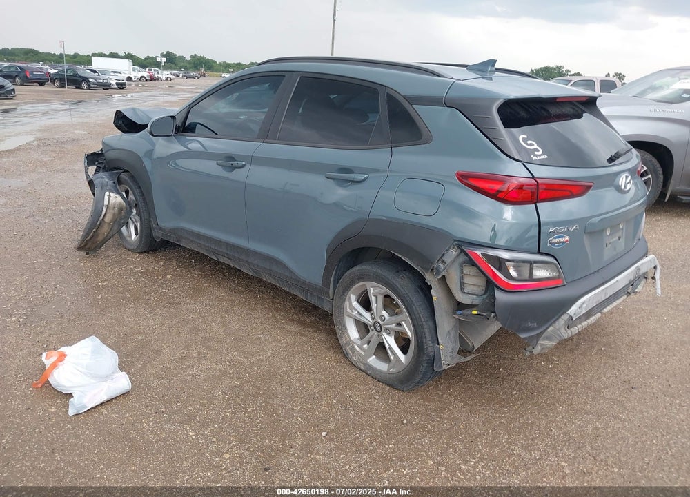 2022 HYUNDAI KONA VIN: KM8K62AB9NU887841