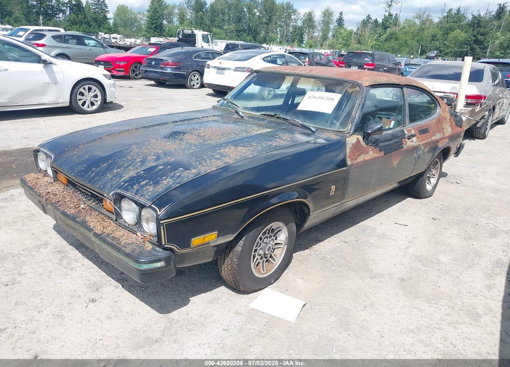 1976 MERCURY CAPRI VIN: GAECSR21489