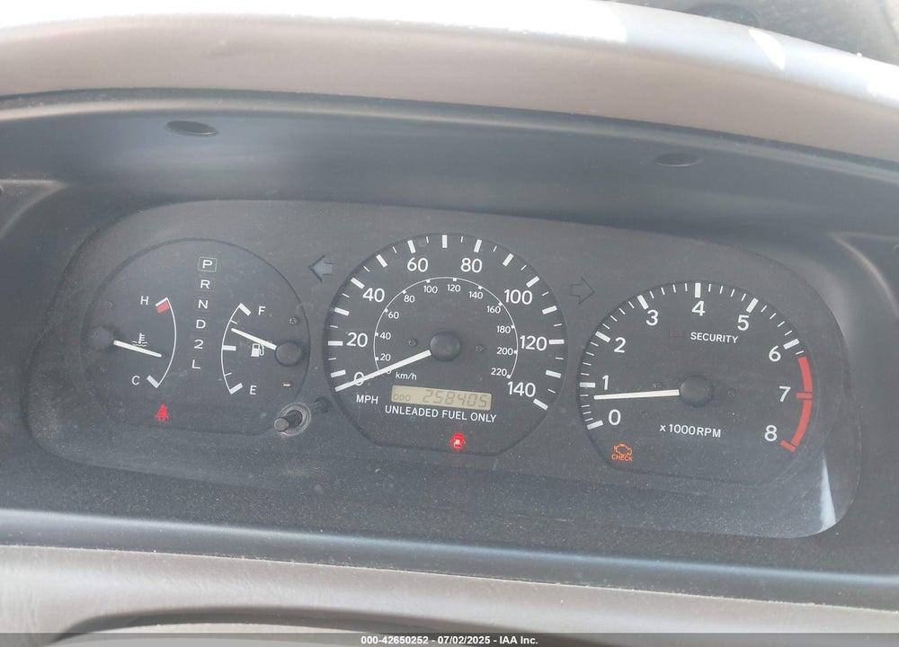 1998 TOYOTA CAMRY VIN: 4T1BF28K7WU070231