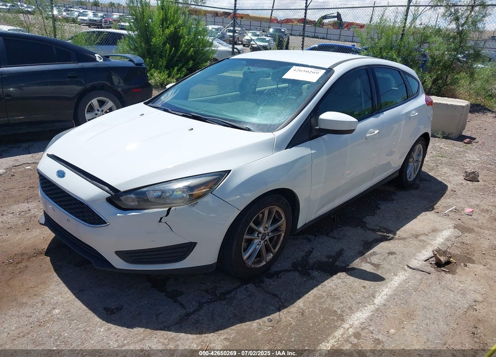 2018 FORD FOCUS VIN: 1FADP3K22JL206987
