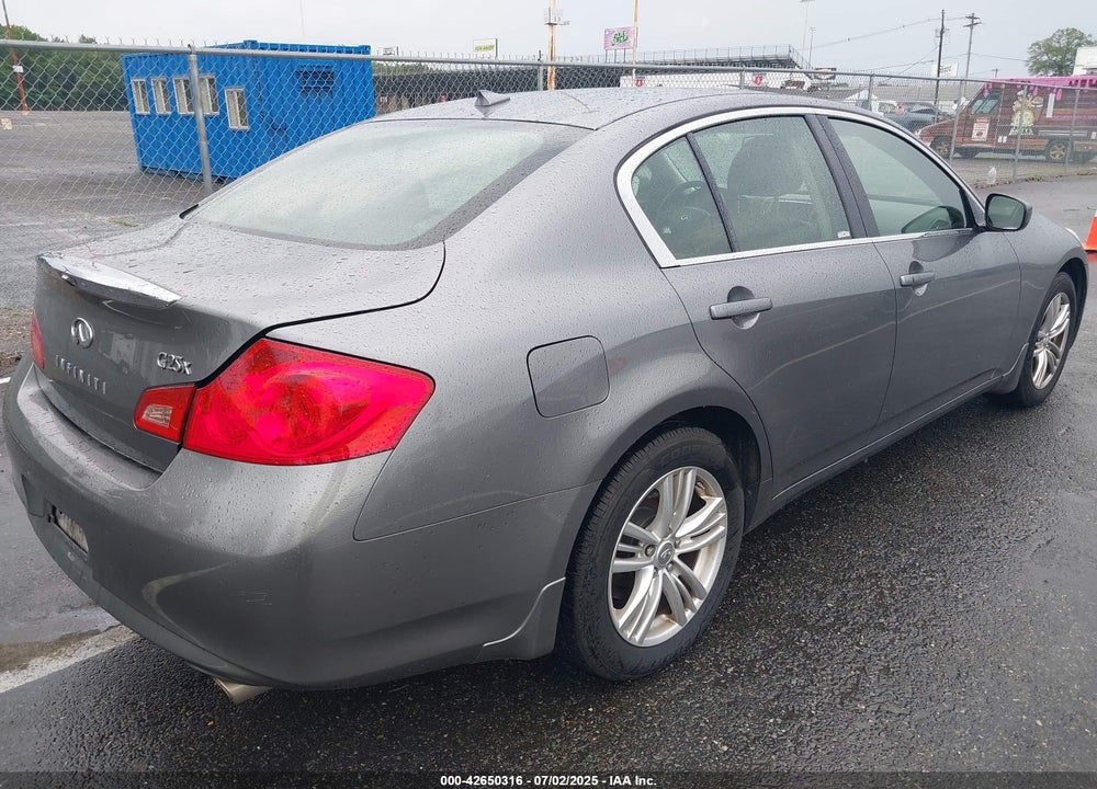 2012 INFINITI G25X VIN: JN1DV6AR0CM862539