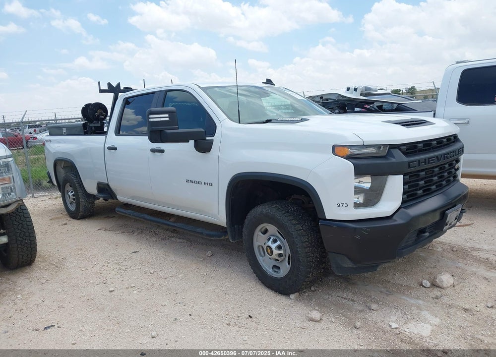 2021 CHEVROLET SILVERADO 2500HD 4WD LONG BED WT VIN: 1GC1YLEY7MF162000