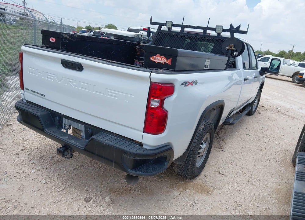 2021 CHEVROLET SILVERADO 2500HD 4WD LONG BED WT VIN: 1GC1YLEY7MF162000