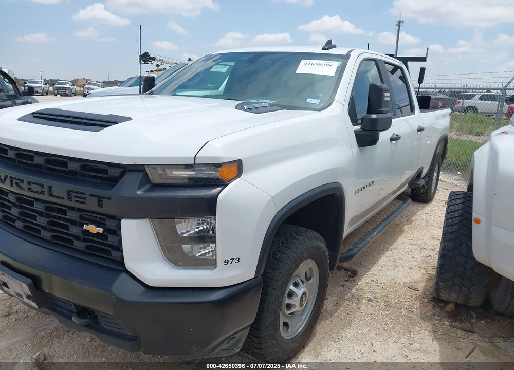 2021 CHEVROLET SILVERADO 2500HD 4WD LONG BED WT VIN: 1GC1YLEY7MF162000