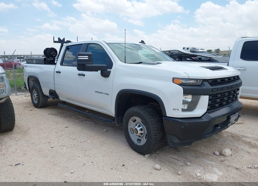 2021 CHEVROLET SILVERADO 2500HD 4WD LONG BED WT VIN: 1GC1YLEY7MF162000