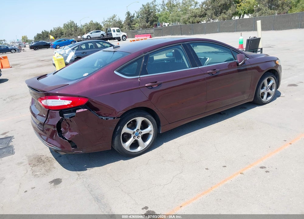 2013 FORD FUSION VIN: 3FA6P0H7XDR344924