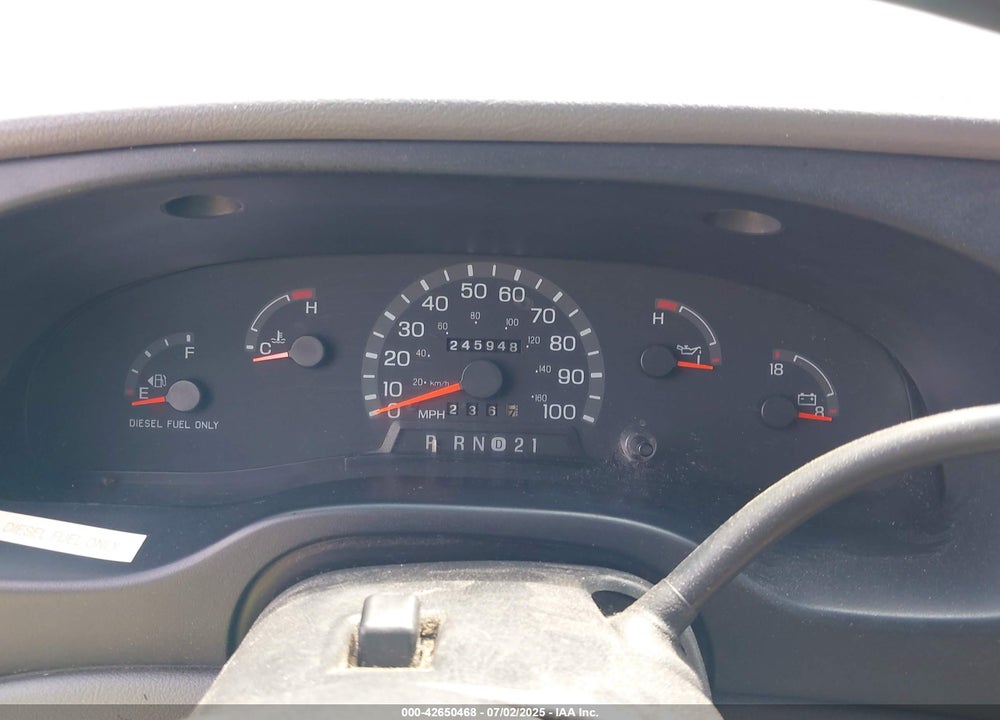 1998 FORD E-350 COMMERCIAL/RECREATIONAL VIN: 1FTSE34F1WHA28359